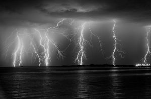 Image of a lightning storm